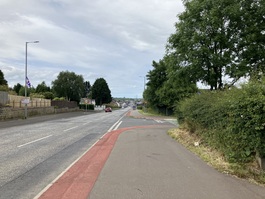 Ballymena Antrim Road site: East view