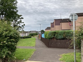 Ballymena Antrim Road site: South view