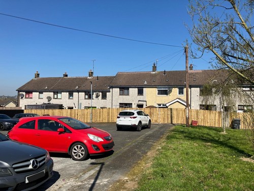 Ballymena Ballykeel site: North view