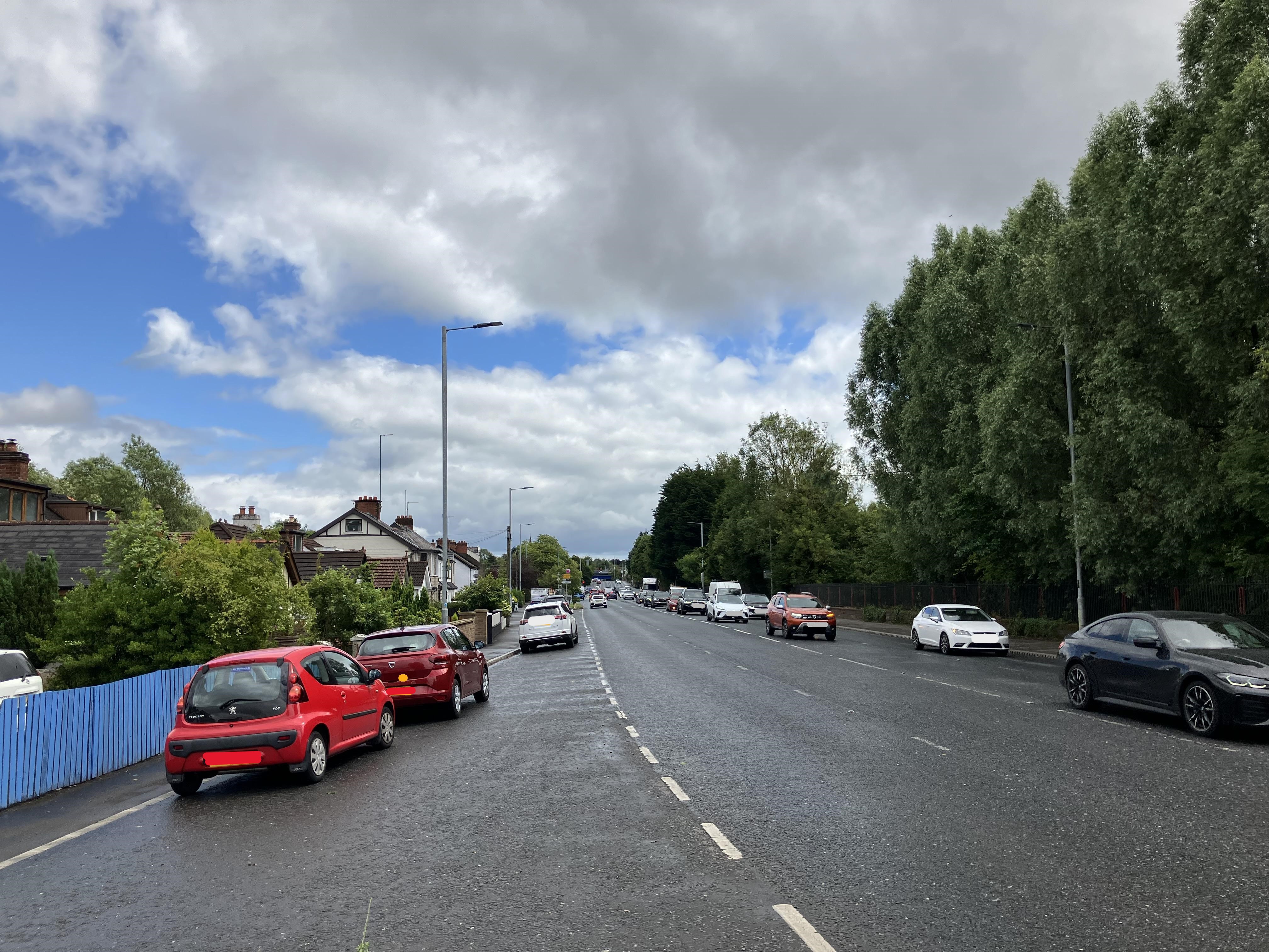 Belfast Stockman's Lane site: South view