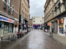 Belfast Centre site: North view