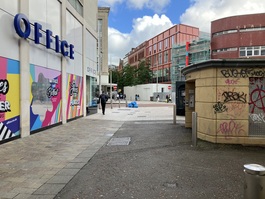 Belfast Centre site: South view