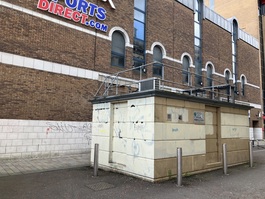 Belfast Centre site: Site view